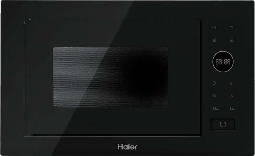 Встраиваемая микроволновая печь HAIER HMX-BPG259B, 25л, 900Вт, черный [td0048651ru]